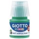 PINTURA ACRIL.GIOTTO 25 ml VERDE ESMERAL - Pack de 6 unidades